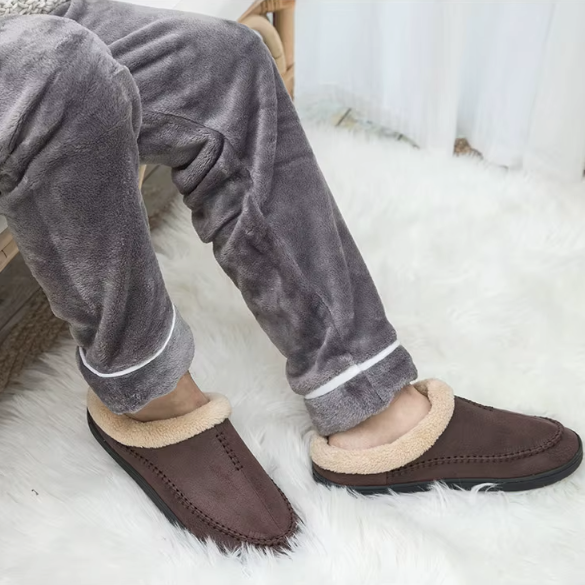 Mule homme intérieur cuir