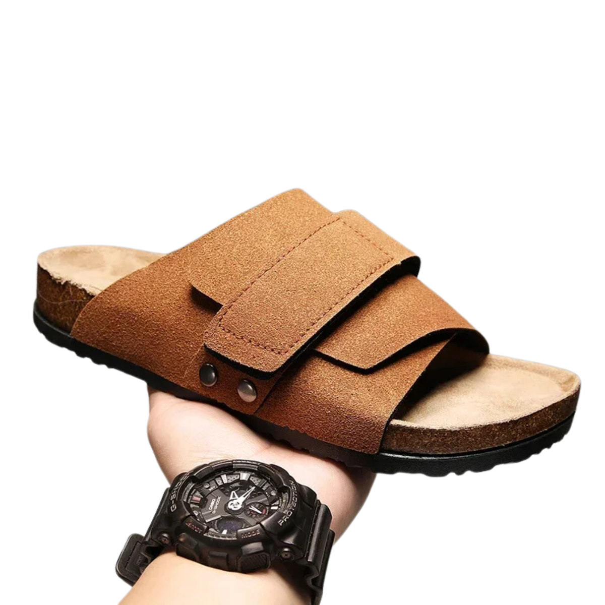 Mule confort ouverte pour femme - Équilibre