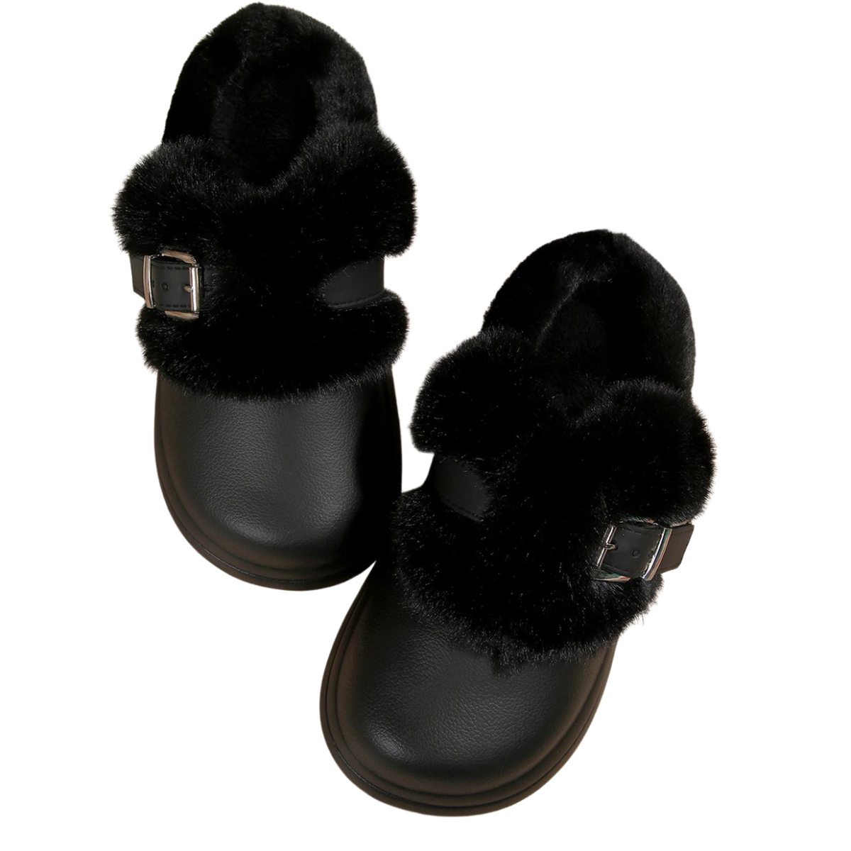 Mule chausson sabot fourré pour femme - Théane