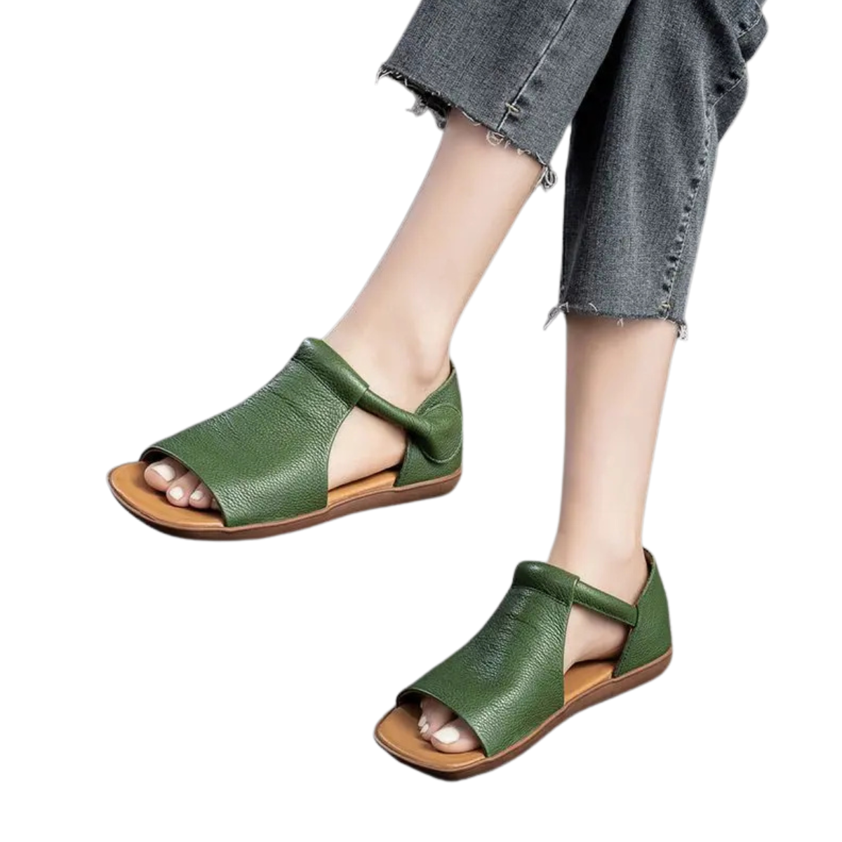 Mule en cuir décontractée pour femme - Softline