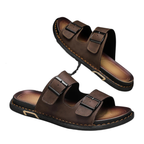 Mule extérieur homme en cuir - Axis