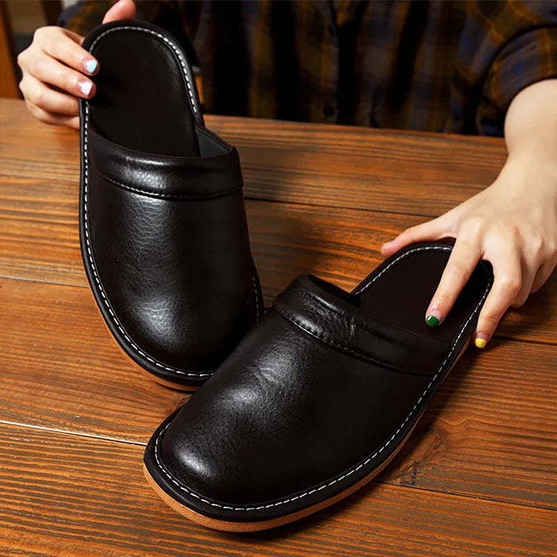 Mule en cuir pour femme - Naéline