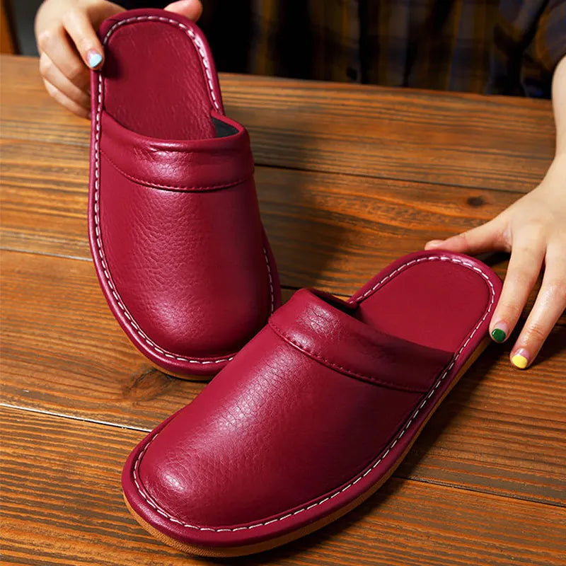 Mule en cuir pour femme - Naéline