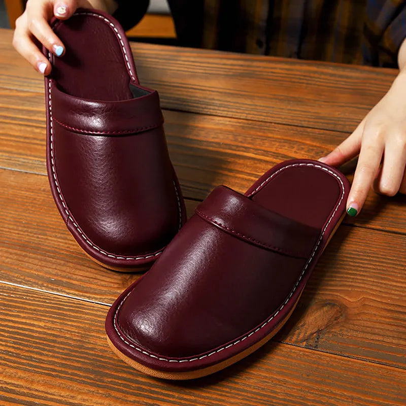 Mule en cuir pour femme - Naéline