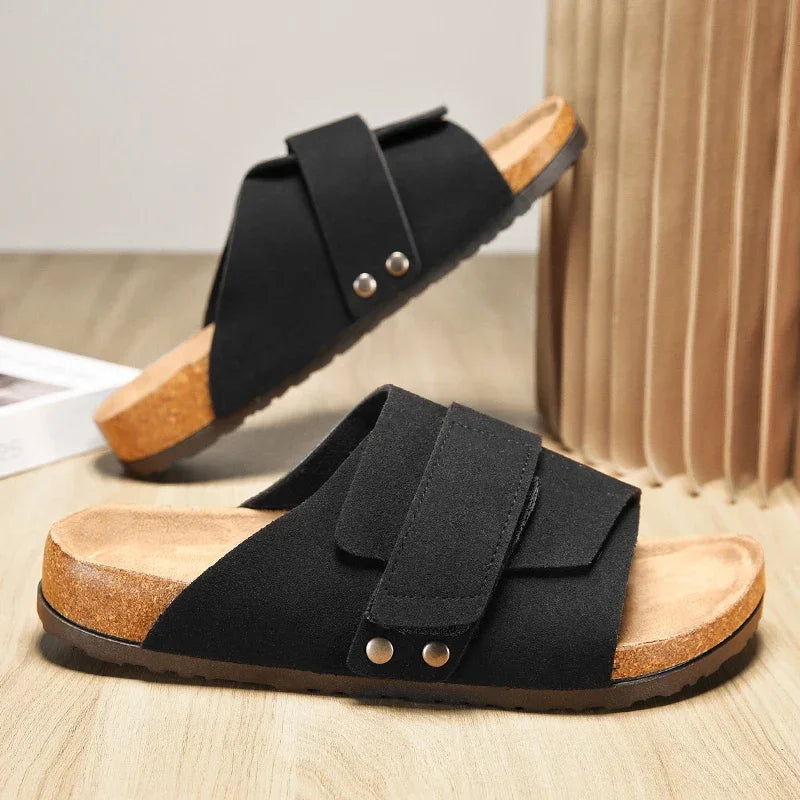 Mule confort ouverte pour femme - Équilibre