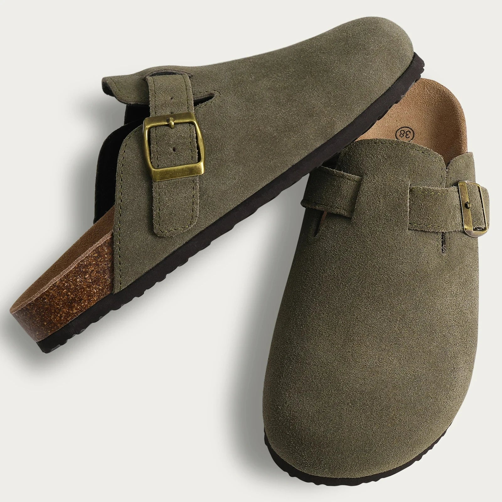 Mule confort à boucle pour femme - Ambrine