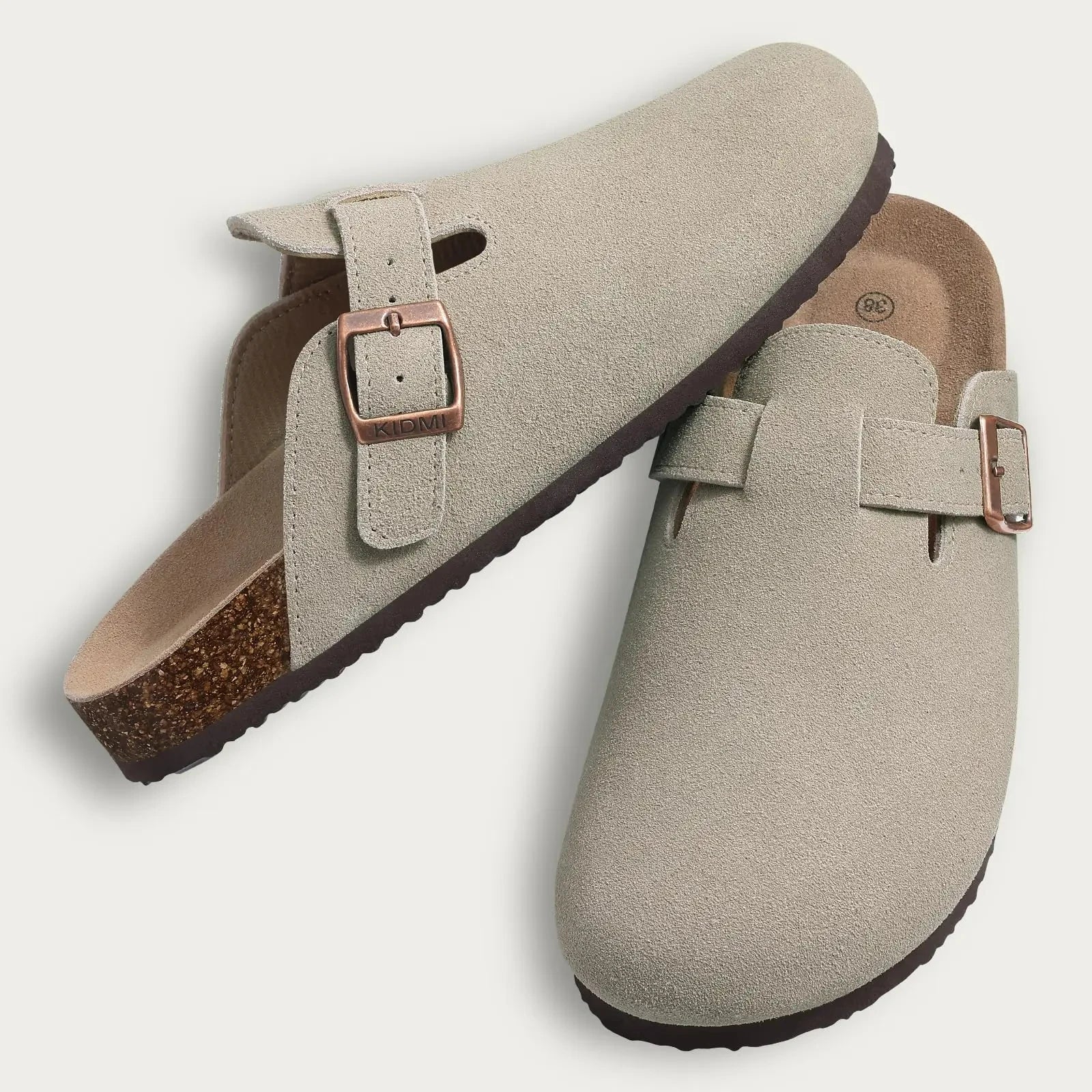 Mule confort à boucle pour femme - Ambrine