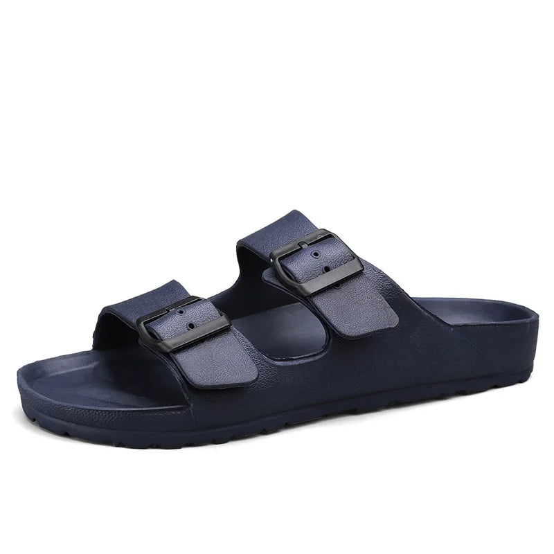 Mule extérieur homme couleur unie - Slate