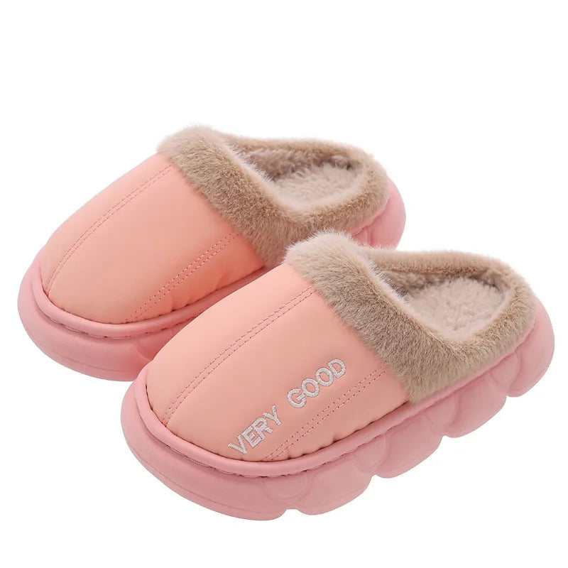 Mule enfant couture peluche - Lili