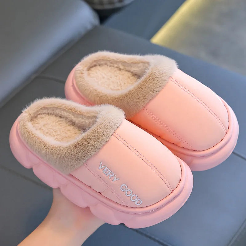 Mule enfant couture peluche - Lili