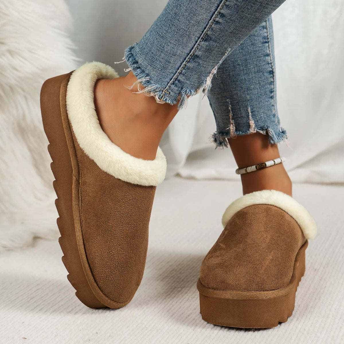 Mule confort molletonnée pour femme -  Althéa