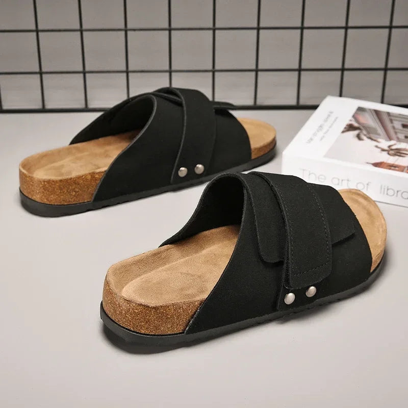 Mule confort ouverte pour femme - Équilibre
