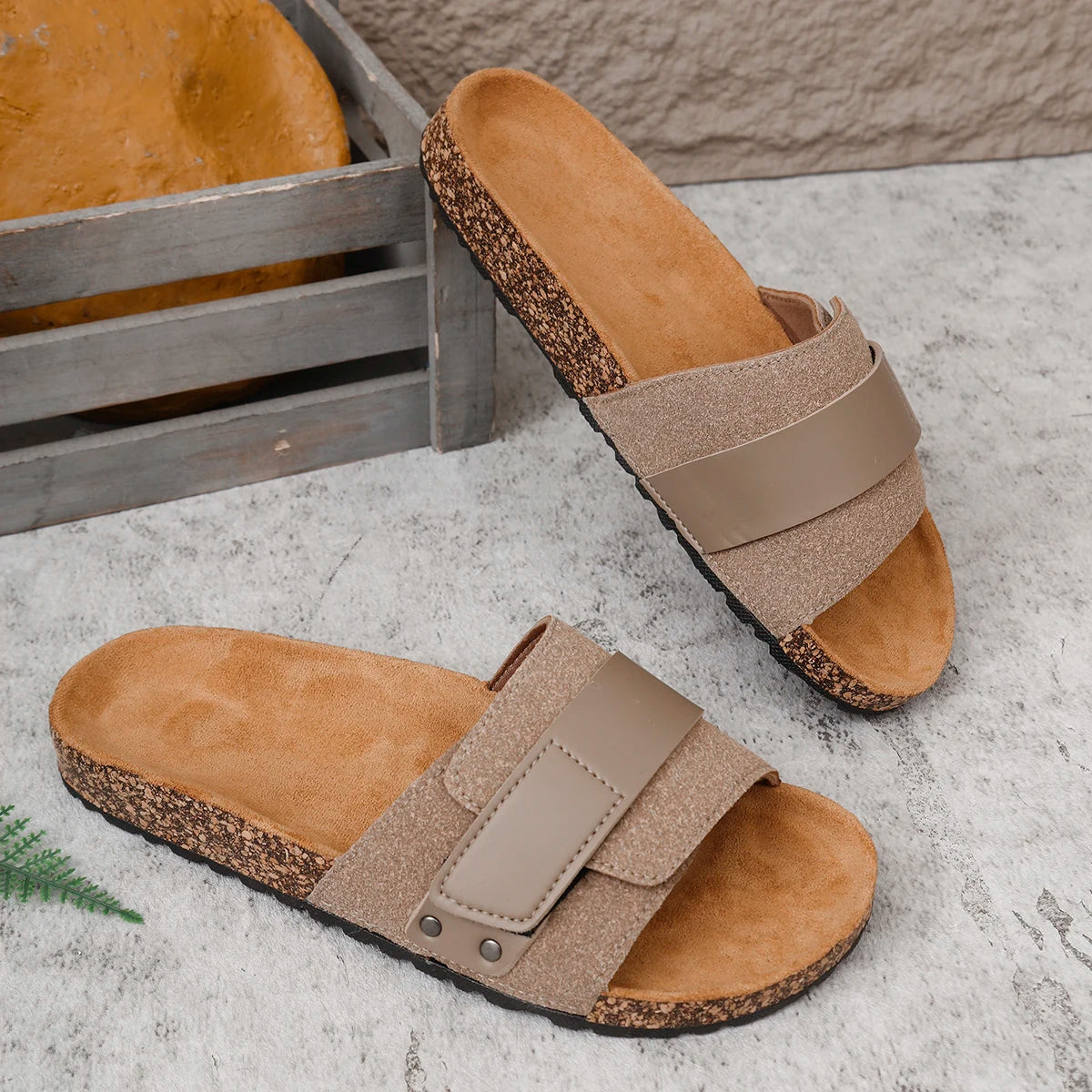 Mule homme intérieur cuir confortable - Matteo