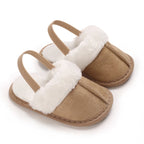 Mule enfant avec maintient - Caramel