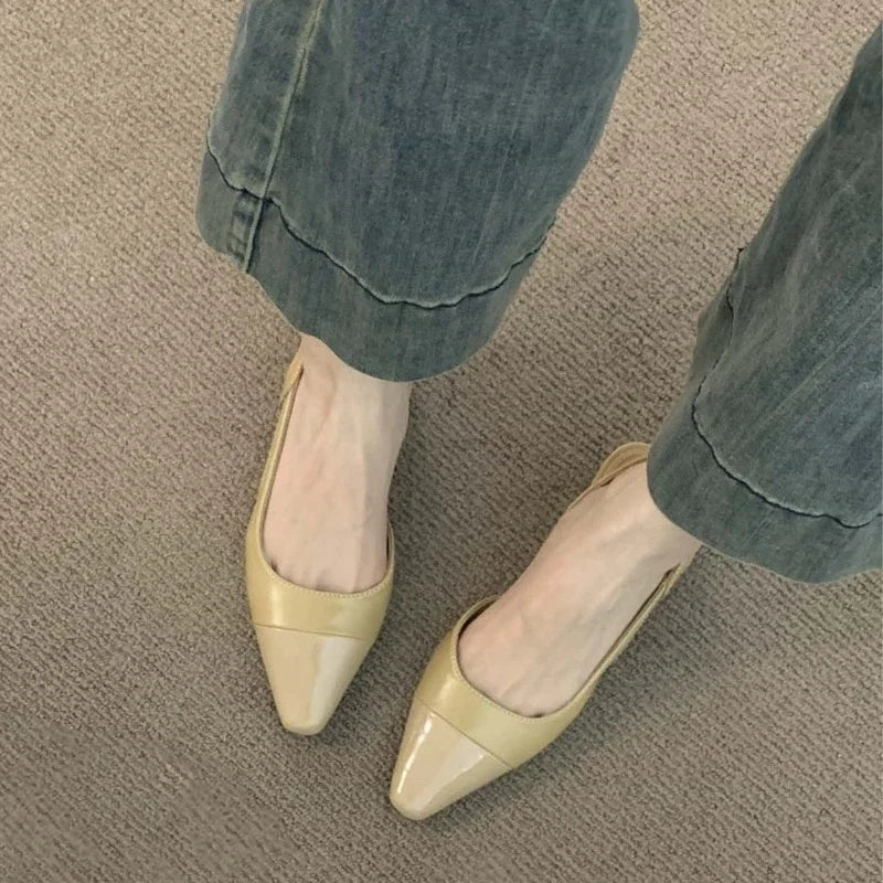 Mule femme à talon bas - Juliette