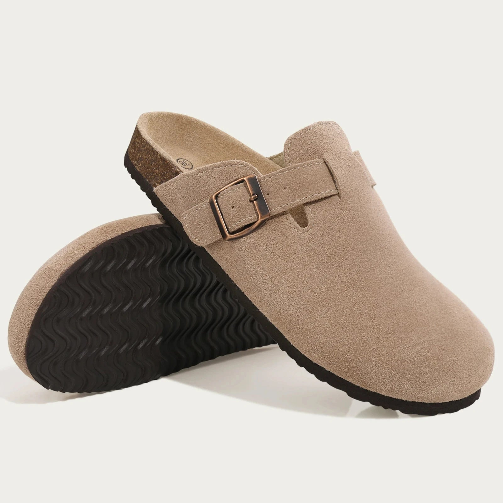 Mule confort à boucle pour femme - Ambrine