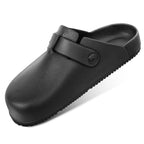 Mule confort pour femme imperméable - Céleste