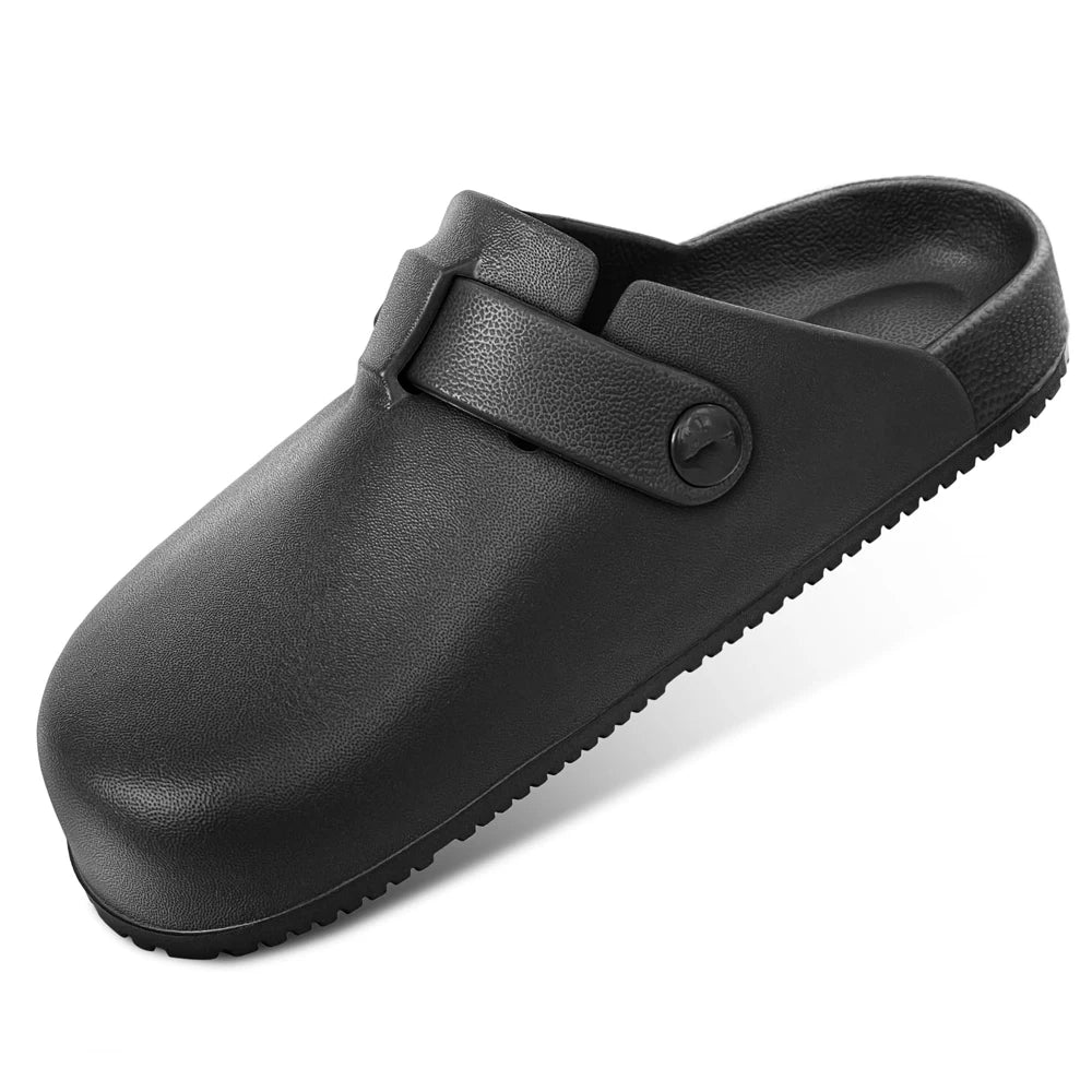 Mule confort pour femme imperméable - Céleste