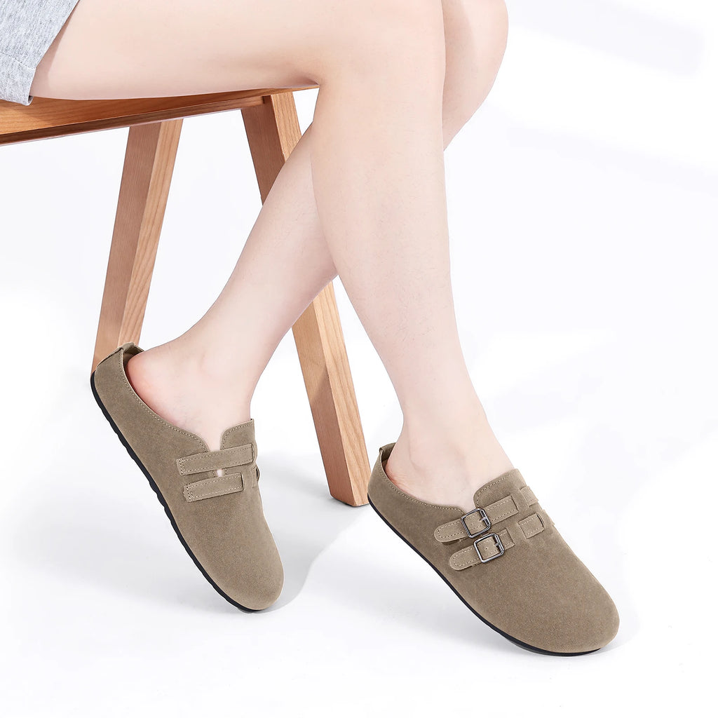 Mule confort pour femme double boucle - Harmonie