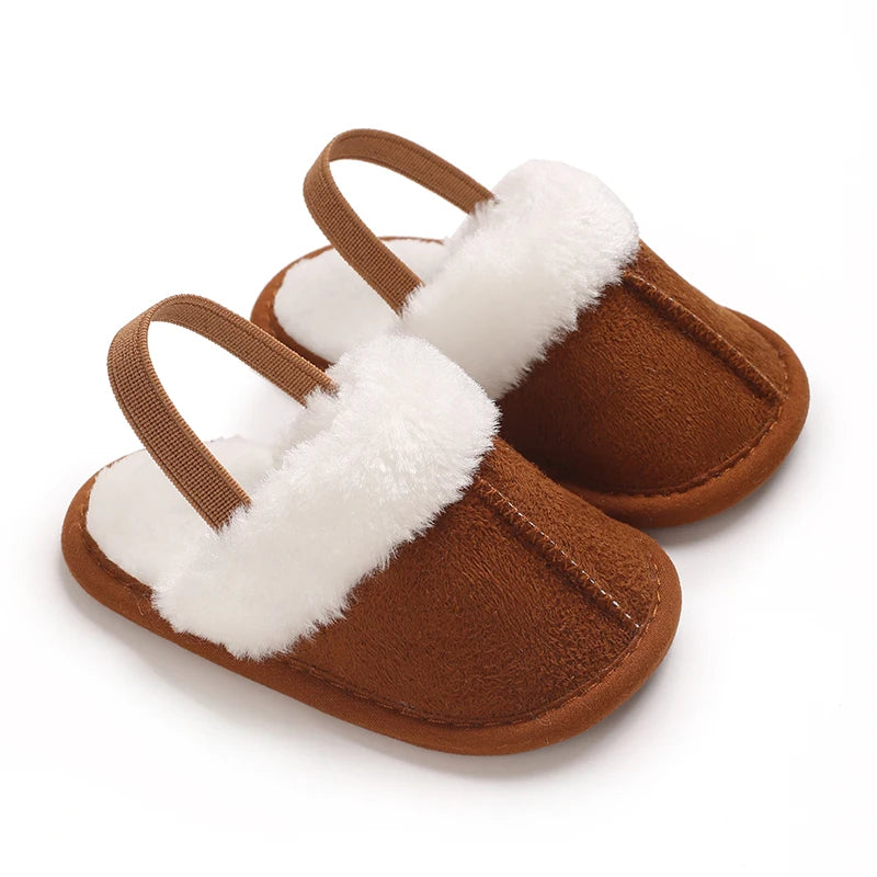 Mule enfant avec maintient - Caramel
