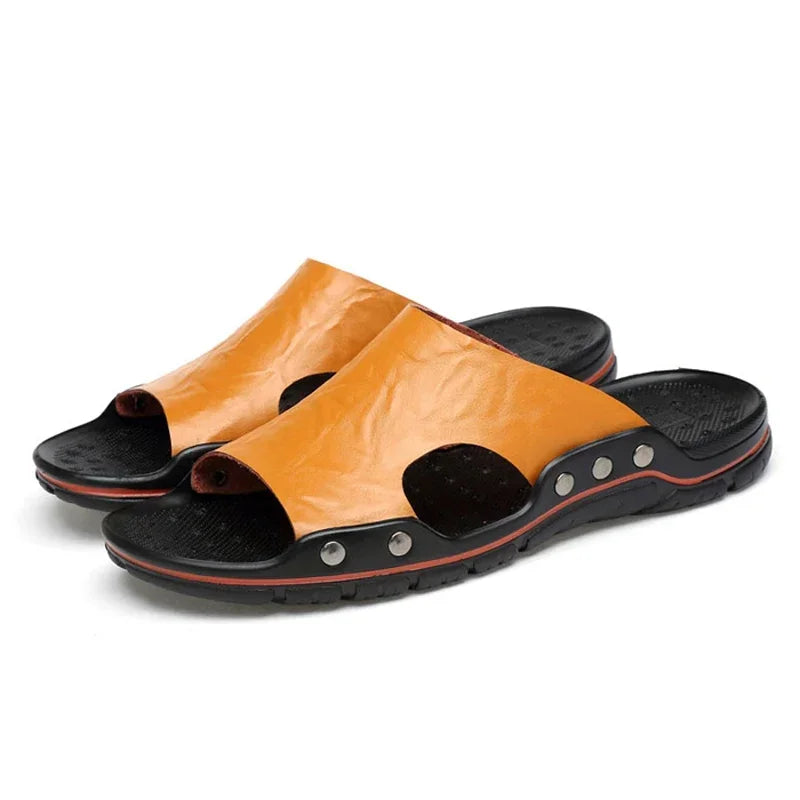 Mule homme en cuir - Lorenzo