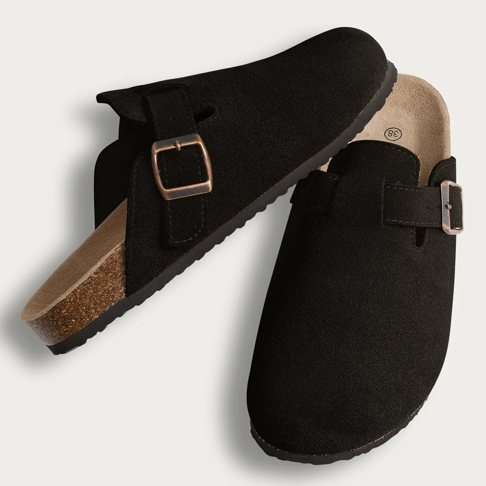 Mule confort à boucle pour femme - Ambrine