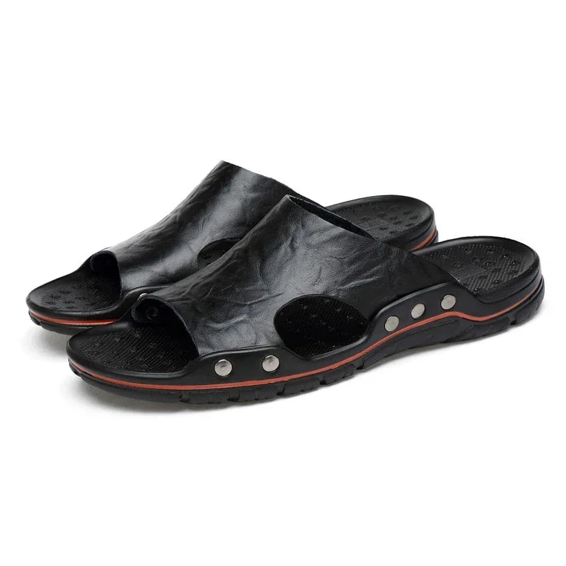 Mule homme en cuir - Lorenzo