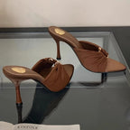 Mule femme à talon haut - Victoria