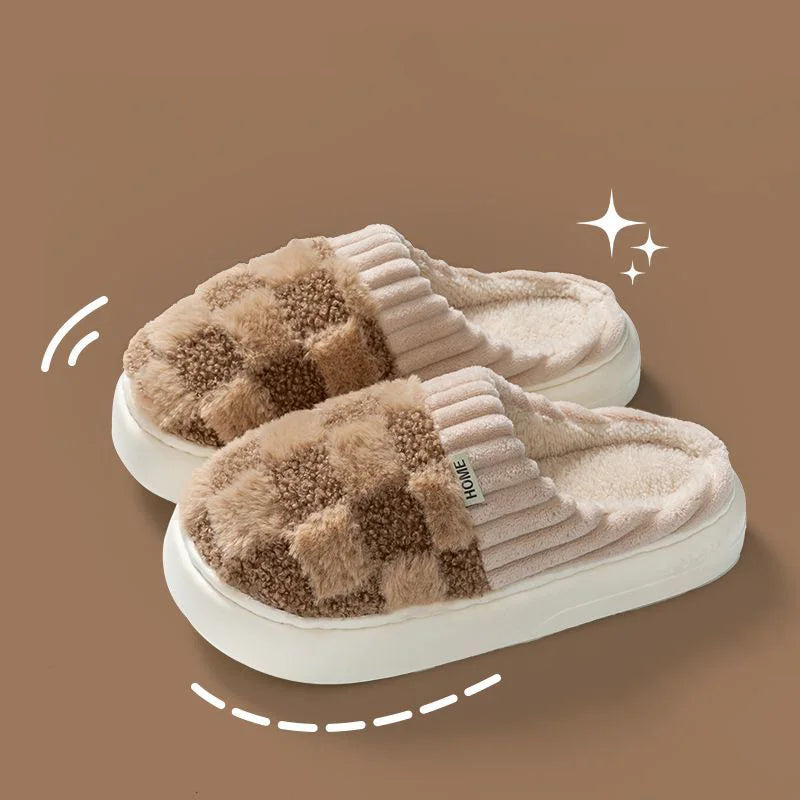 Mule chausson moelleux femme fourré - Salomé