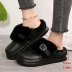 Mule chausson sabot fourré pour femme - Théane