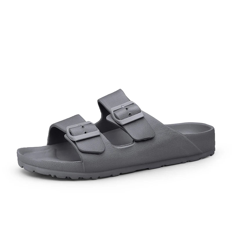 Mule extérieur homme couleur unie - Slate