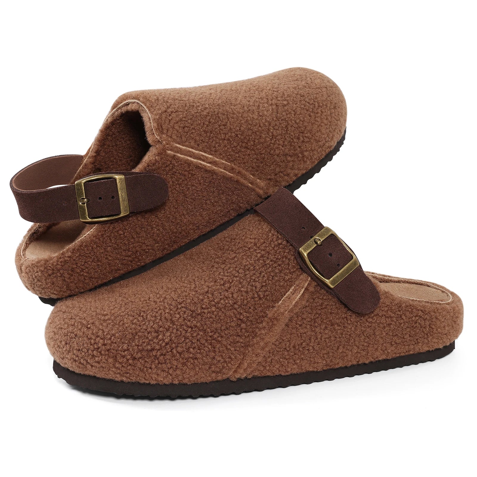 Mule en cuir et fourrure pour femme - Cosima