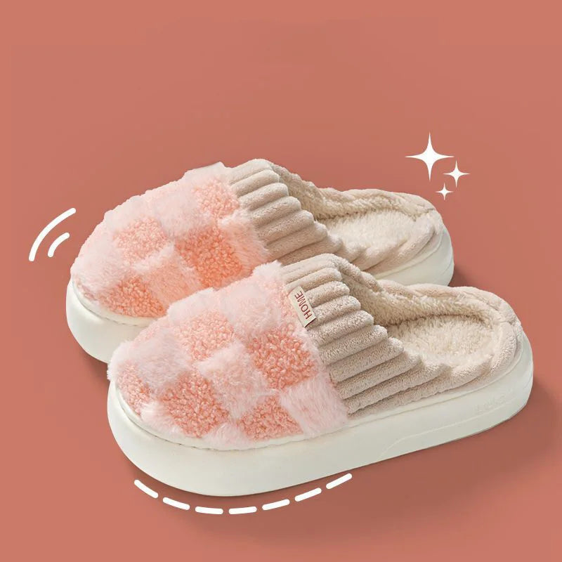 Mule chausson moelleux femme fourré - Salomé