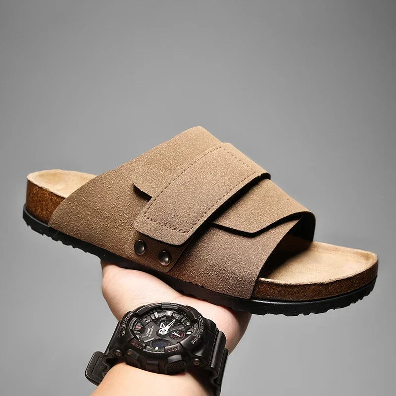 Mule confort ouverte pour femme - Équilibre