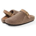 Mule en cuir et fourrure pour femme - Cosima