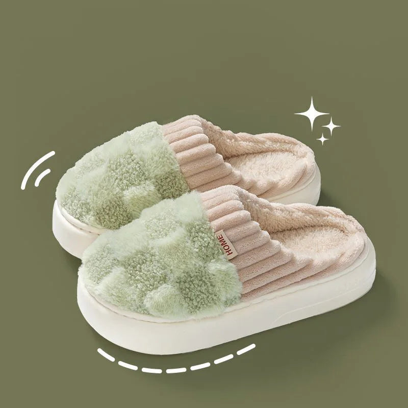 Mule chausson moelleux femme fourré - Salomé