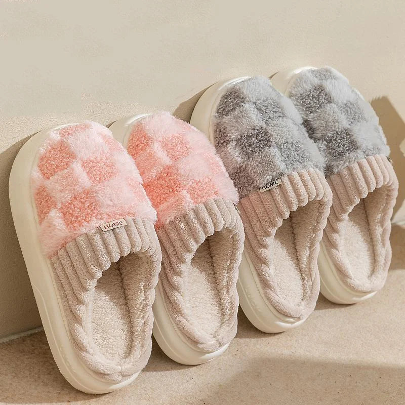 Mule chausson moelleux femme fourré - Salomé