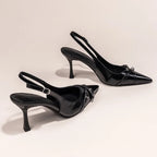 Mule femme à talon élégante - Héloïse