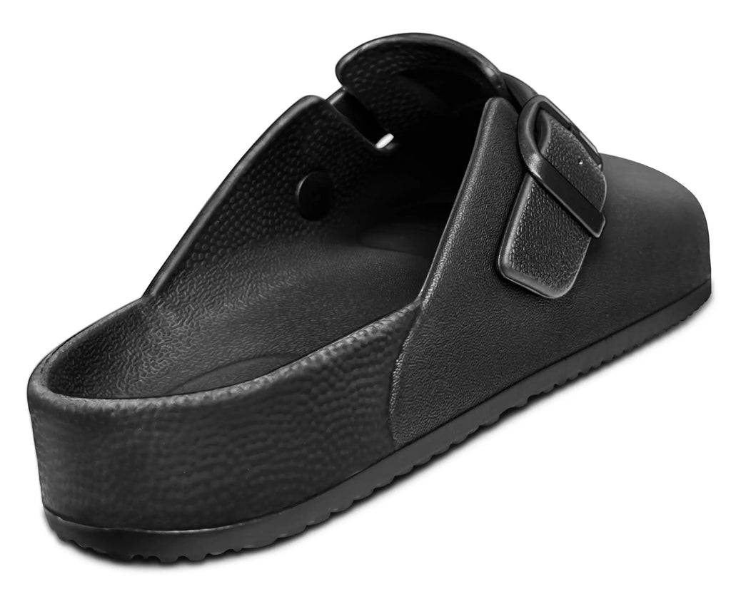 Mule confort pour femme imperméable - Céleste