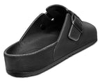 Mule confort pour femme imperméable - Céleste