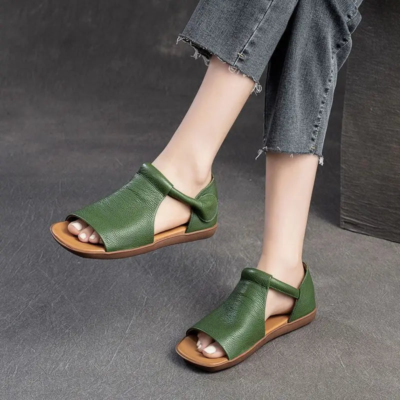 Mule en cuir décontractée pour femme - Softline