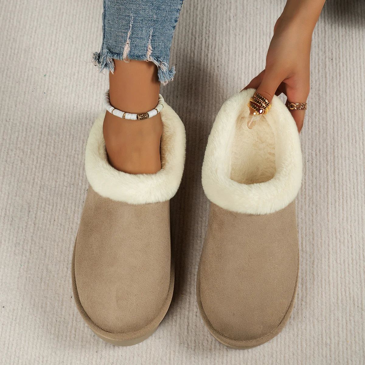Mule confort molletonnée pour femme -  Althéa