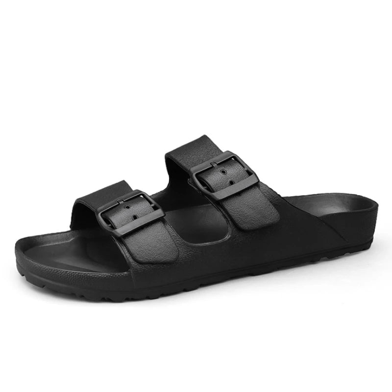 Mule extérieur homme couleur unie - Slate