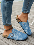 Mule confort effet délavé pour femme - Lumina