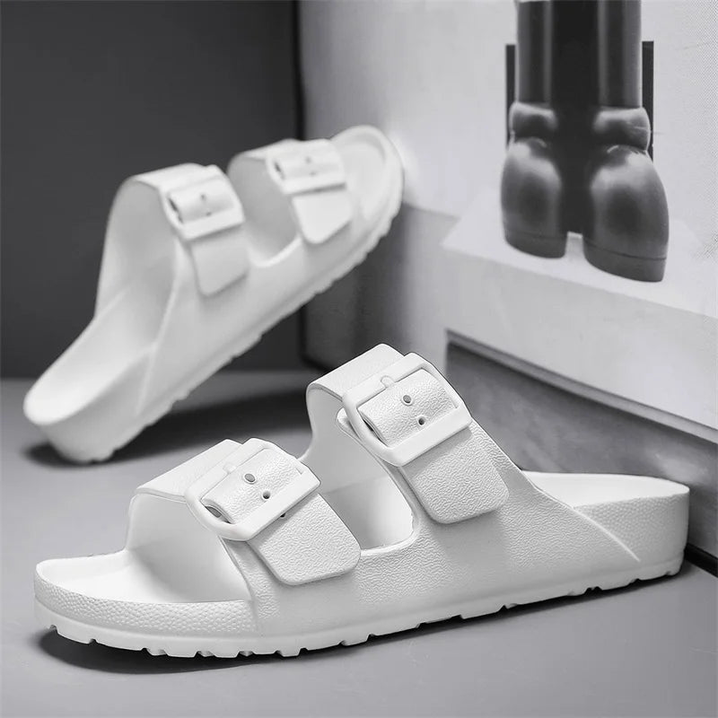 Mule extérieur homme couleur unie - Slate