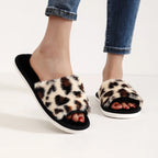 Mule chausson confort fourré pour femme - Cléophée