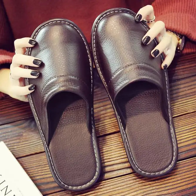 Mule en cuir pour femme - Naéline