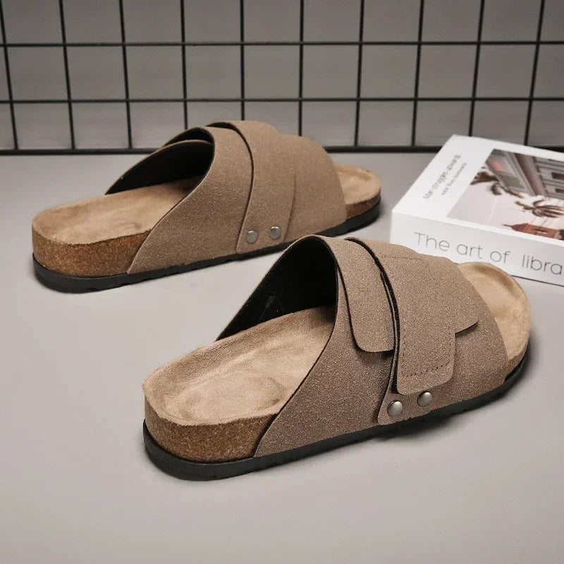 Mule confort ouverte pour femme - Équilibre