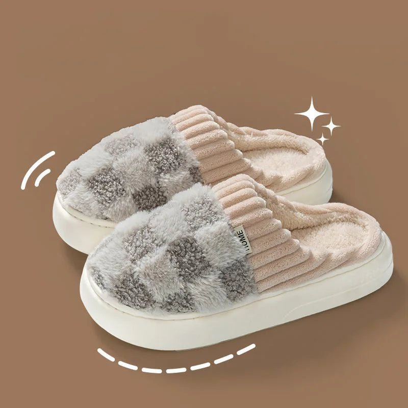 Mule chausson moelleux femme fourré - Salomé