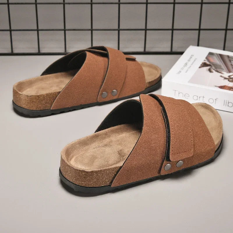 Mule confort ouverte pour femme - Équilibre